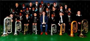 National Youth Brass Band Championships photo march 2023