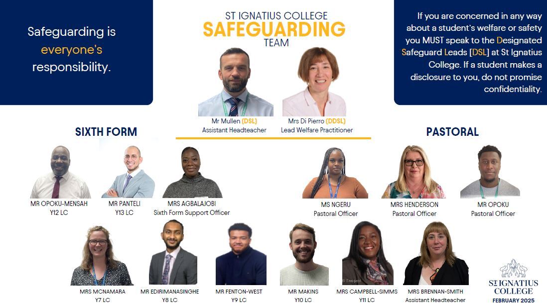 Safeguarding team poster Feb 2025