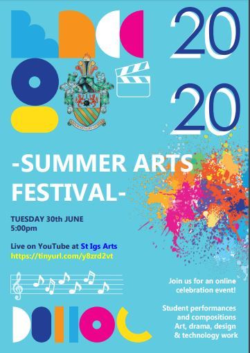 Summer arts festival poster 2